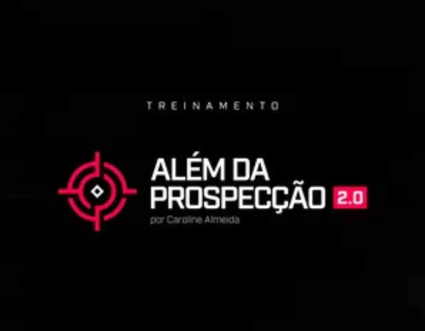 Capa: Treinamento Designer Além da Prospecção Download [Curso Completo]