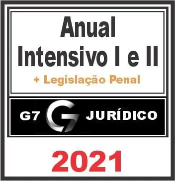 Capa: Baixar G7 Jurídico Intensivo 2021: Conteúdo Completo Agora!