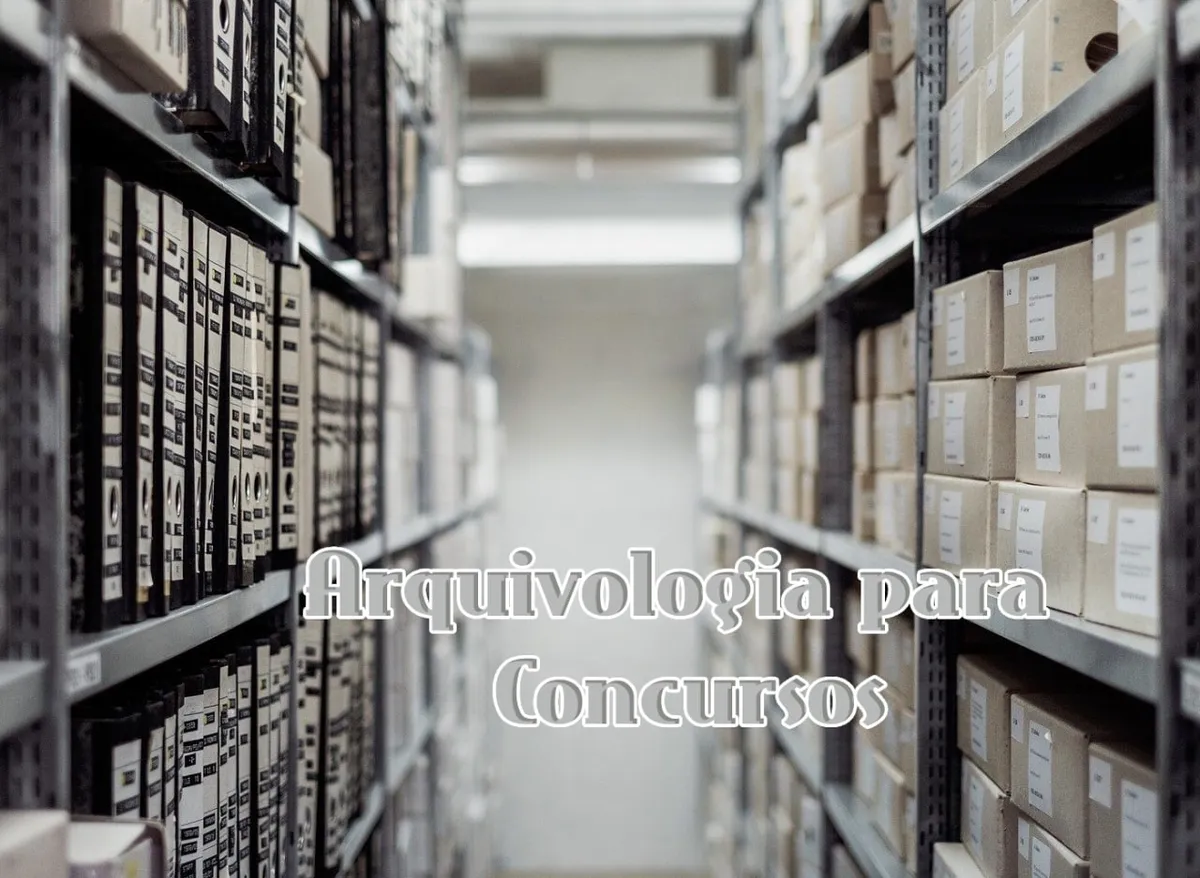 Capa: Curso Arquivologia Concursos: Baixar A Casa do Concurseiro
