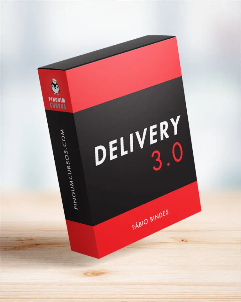 Capa: Delivery 3.0 Fábio Bindes: Baixar Curso Completo Rápido!