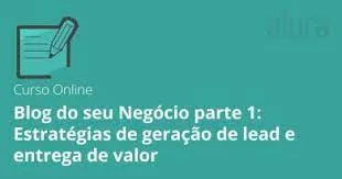 Capa: Baixar Curso Alura: Blog Geração Leads e Valor [Download]