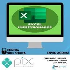 Capa: Excel Impressionador VBA: Baixar Curso Completo 2019