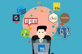 Capa: Baixar Curso TypeScript, Node, ES6 + Postgres do Zero – Completo!