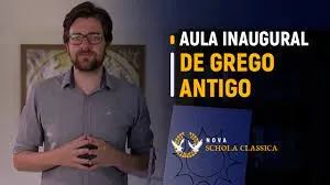 Capa: Curso Grego Antigo Schola Clássica: Baixar Conteúdo Completo