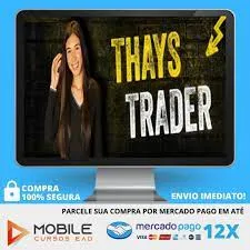 Capa: Baixar Curso Jornada dos 5% Thays Trader: Domine o Lucro Diário!