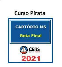 Capa: Cartório MS 2021: Baixar Curso CERS – Reta Final Completa