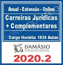 Capa: Baixar Damásio 2020.2: Carreiras Jurídicas e Complementares | Download Exclusivo