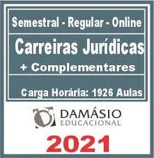 Capa: Baixar Damásio 2021: Carreiras Jurídicas PDF Download