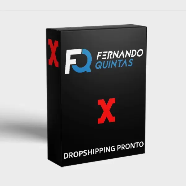 Capa: Dropshipping Pronto Fernando Quintas: Baixar Curso Completo