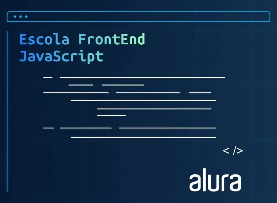 Capa: Baixar Escola Front-End JavaScript Alura | Curso Completo Download