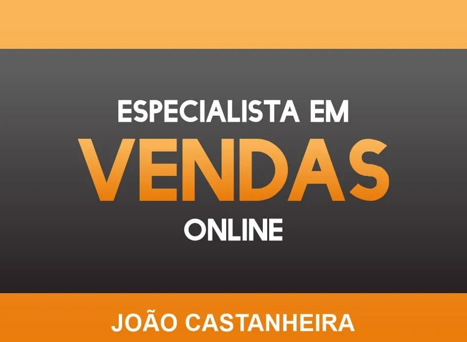 Capa: João Castanheira: Baixe o Curso Especialista em Vendas Online Agora!