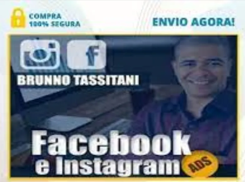 Capa: Baixar Facebook e Instagram Ads Avançado – Bruno Tassitani Completo