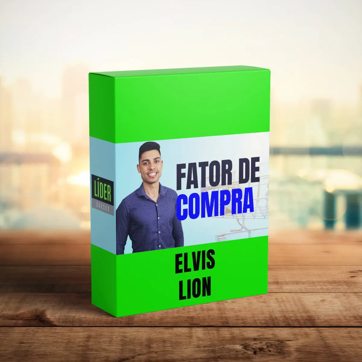 Capa: Baixar Curso Fator de Compra – Elvis Lion: Economize 44%
