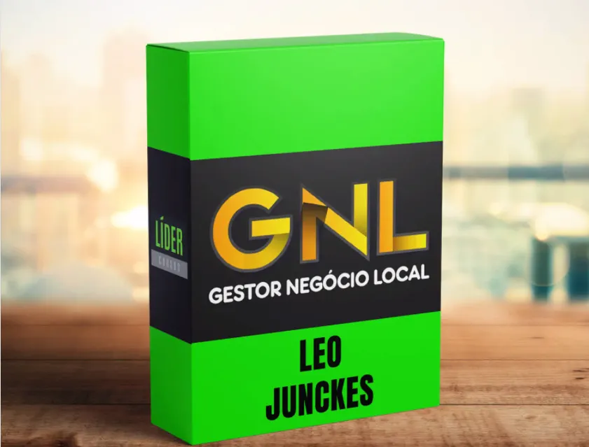 Capa: Baixar Gestor Negócio Local – Léo Junckes: Curso Completo Agora!