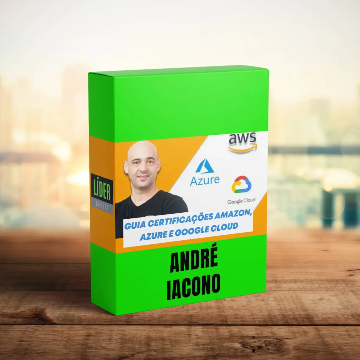 Capa: Baixar Certificações AWS, Azure e GCP: Guia Andre Iaco