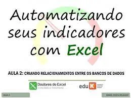 Capa: Daniel Tadeu Delgado: Baixe Curso Excel Automação Indicadores