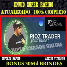 Capa: Baixe Curso Rioz Trader: Sua Rota para Lucrar no Mercado