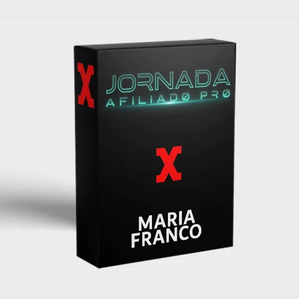 Capa: Jornada Afiliado Pro: Baixe o Curso da Maria Franco Agora!