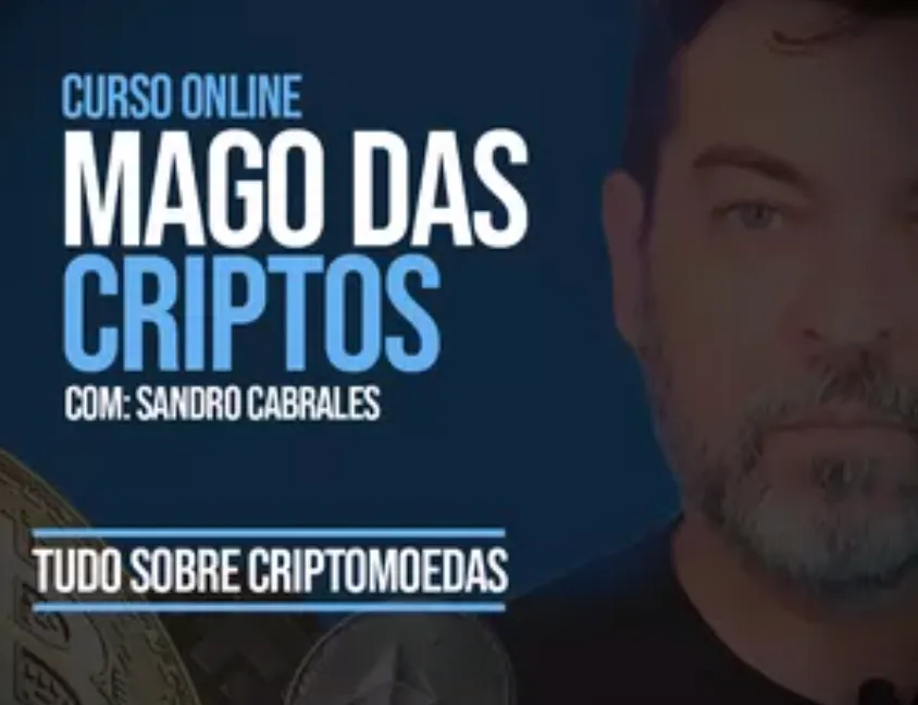 Capa: Baixar Curso Mago das Criptos: Sandro Cabrales Completo