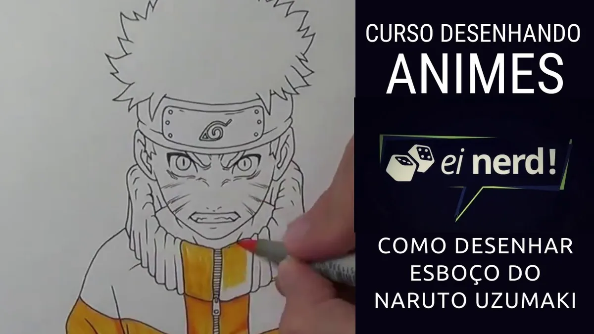 Capa: Download: Curso Desenhando Animes Completo – Domine o Desenho Rápido!