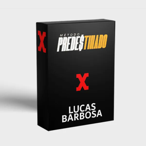 Capa: Método Predestinado Lucas Barbosa: Baixar Curso Completo Oficial