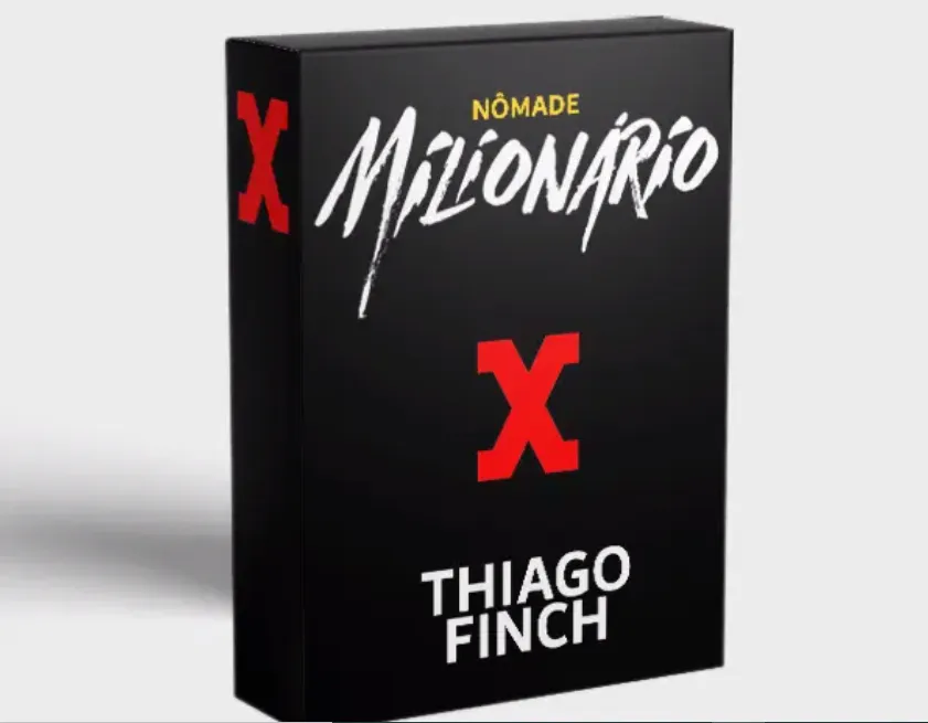 Capa: Nômade Milionário Thiago Finch: Baixar Curso Completo 2024