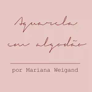 Capa: Aquarela em Algodão Mariana Weigand: Baixar Curso Completo