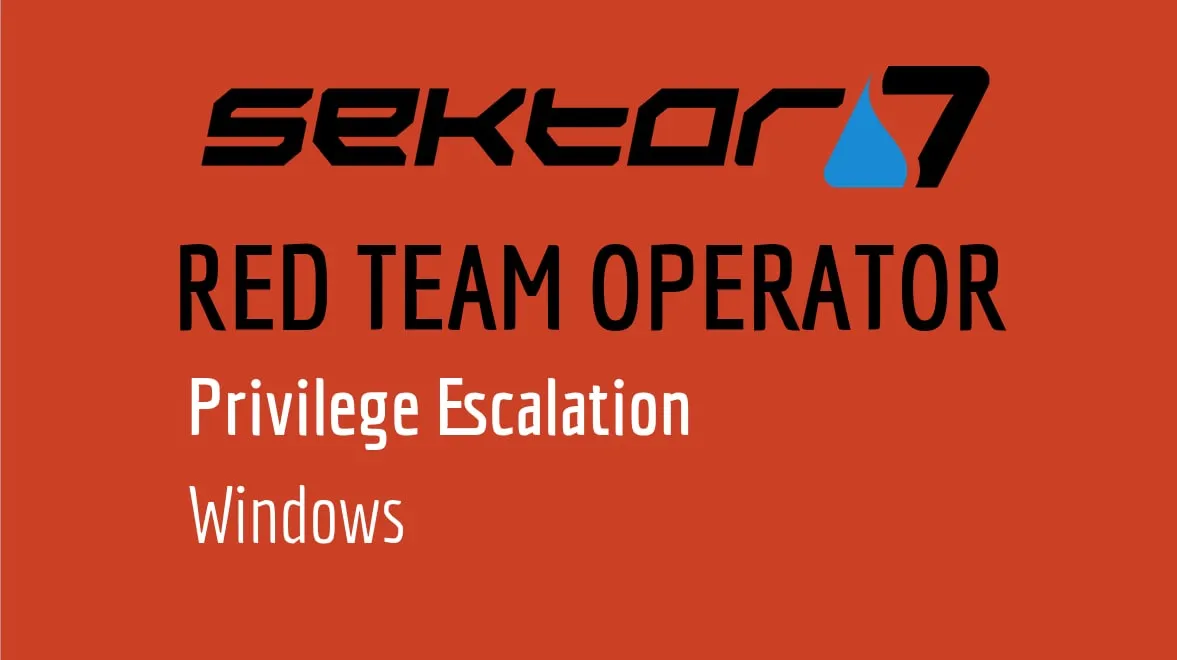 Capa: Sektor7 – RED TEAM Operator: Baixar Curso Definitivo Agora!