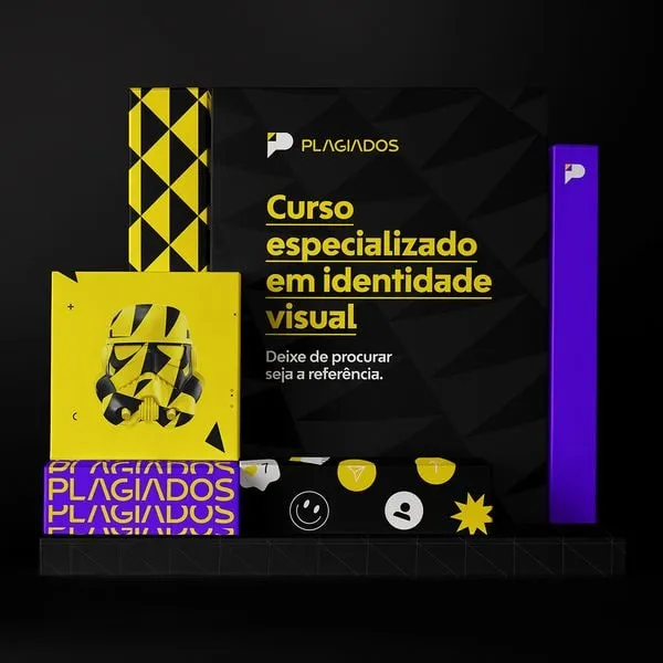 Capa: Plagiados Identidade Visual: Baixar Curso Completo 56h