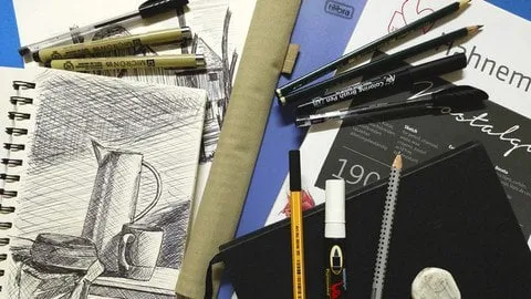Capa: Baixar Curso Básico de Desenho para Iniciantes (José Mianutti)