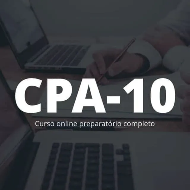 Capa: Curso CPA-10 Guilherme Almeida: Baixar Conteúdo Completo 2021