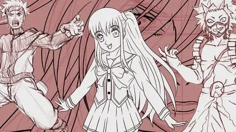Capa: Curso Mangá Personagens: Baixar Material Completo
