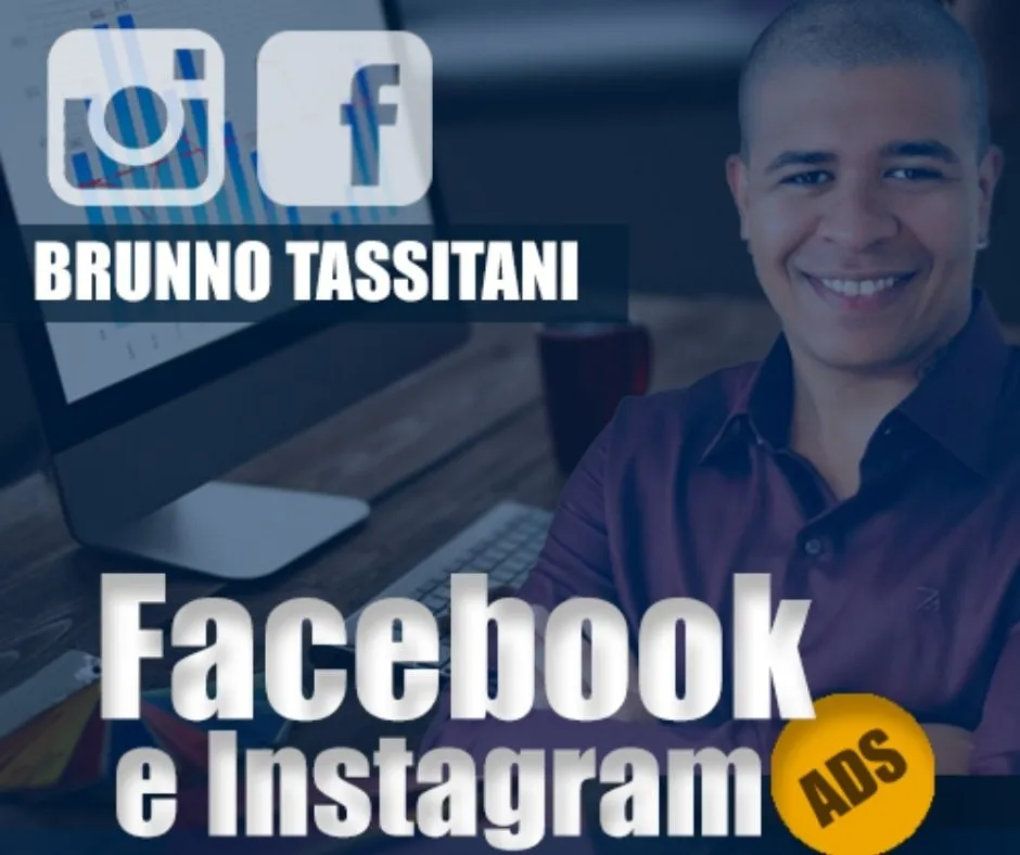 Capa: Facebook e Instagram Ads: Baixar Curso Tassitani Completo