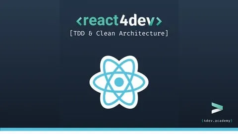 Capa: Baixar Curso TypeScript ReactJS, Hooks, Recoil e Arquitetura Completa