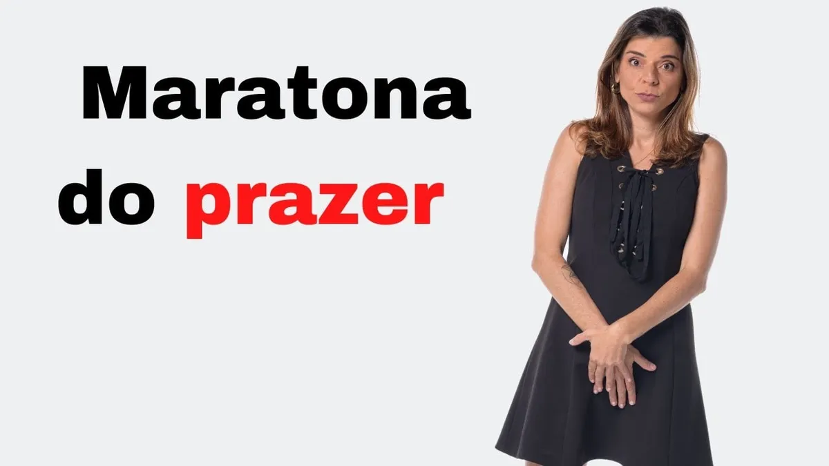 Capa: Maratona do Prazer Aline Castelo Branco: Baixar Conteúdo Completo