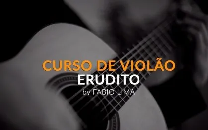 Capa: Download Curso Violão Erudito Fábio Lima: Aulas Completas