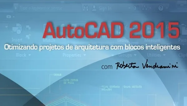 Capa: Baixar AutoCAD 2015: Blocos Inteligentes para Produtividade