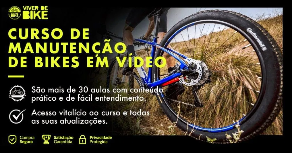Capa: Viver de Bike: Baixe o Curso de Manutenção Ciclismo Completo