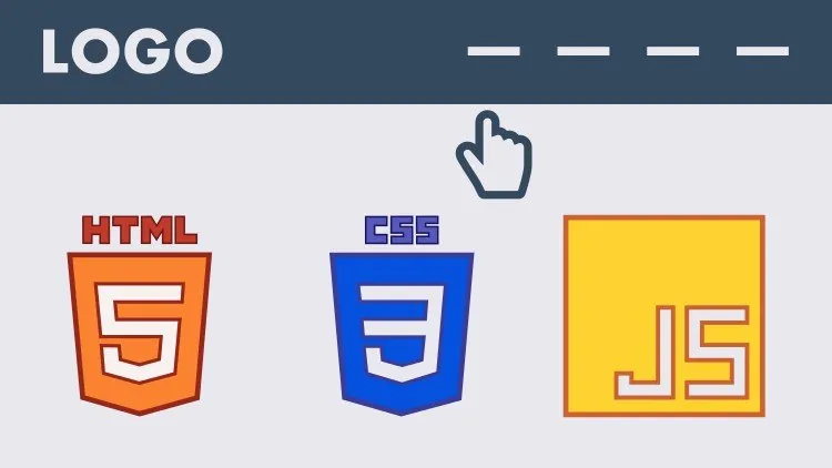 Capa: Curso Headers Animados e Responsivos: Baixar Agora!
