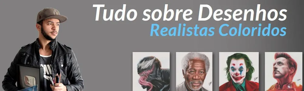 Capa: Download Desenho Realista Lápis de Cor com Cleison Magalhães