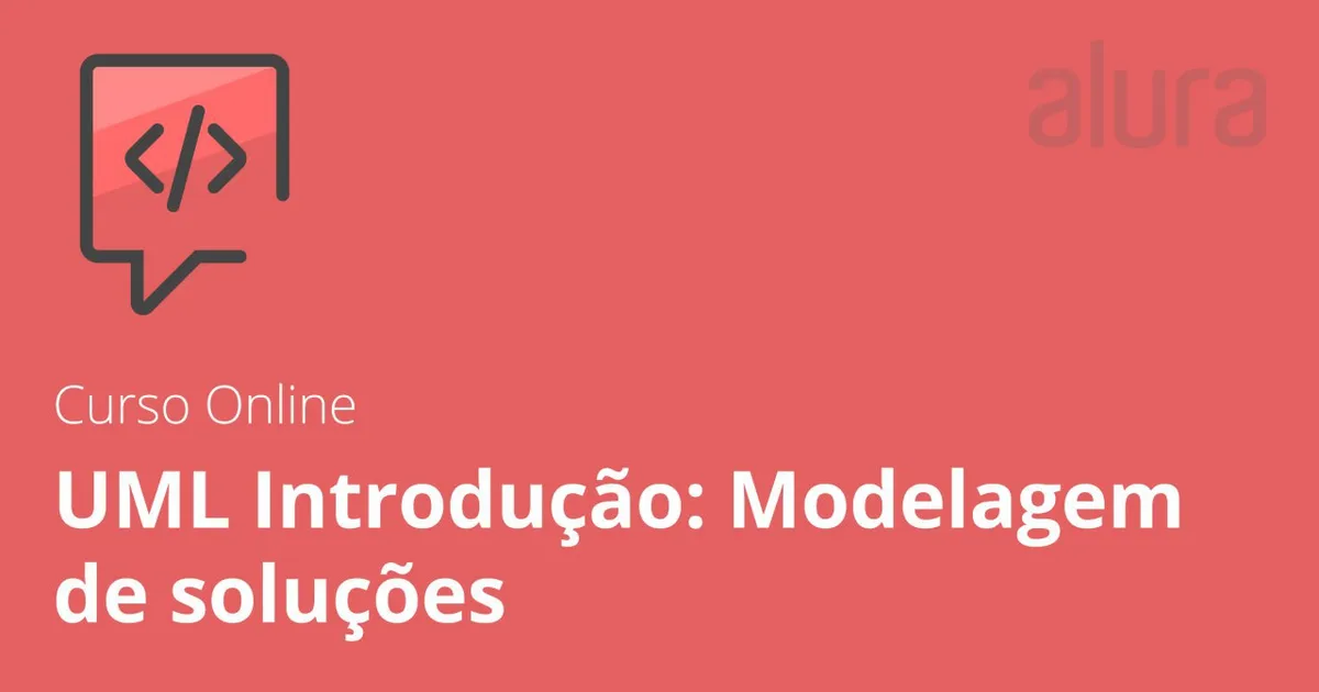 Capa: Baixar UML Introdução: Modelagem de Soluções Alura [2019]
