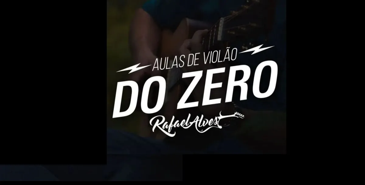 Capa: Violão do Zero Rafael Alves: Download Completo do Curso