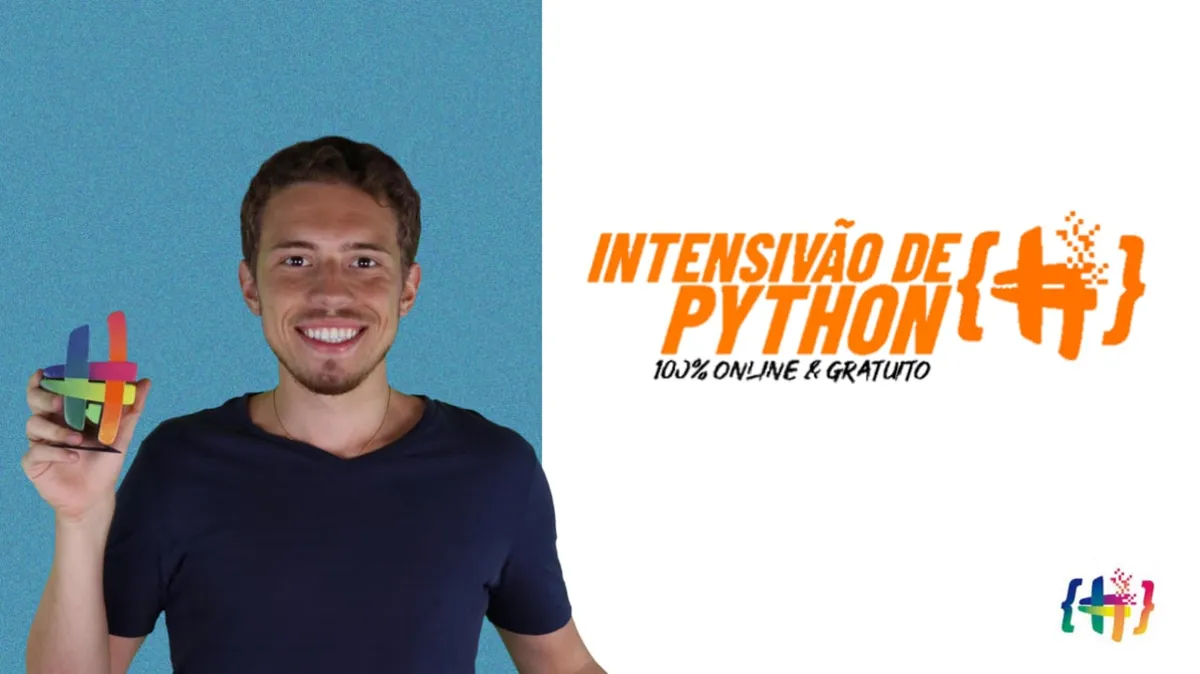Capa: Baixar Intensivão de Python Hashtag: Aprenda Automação e Análise de Dados