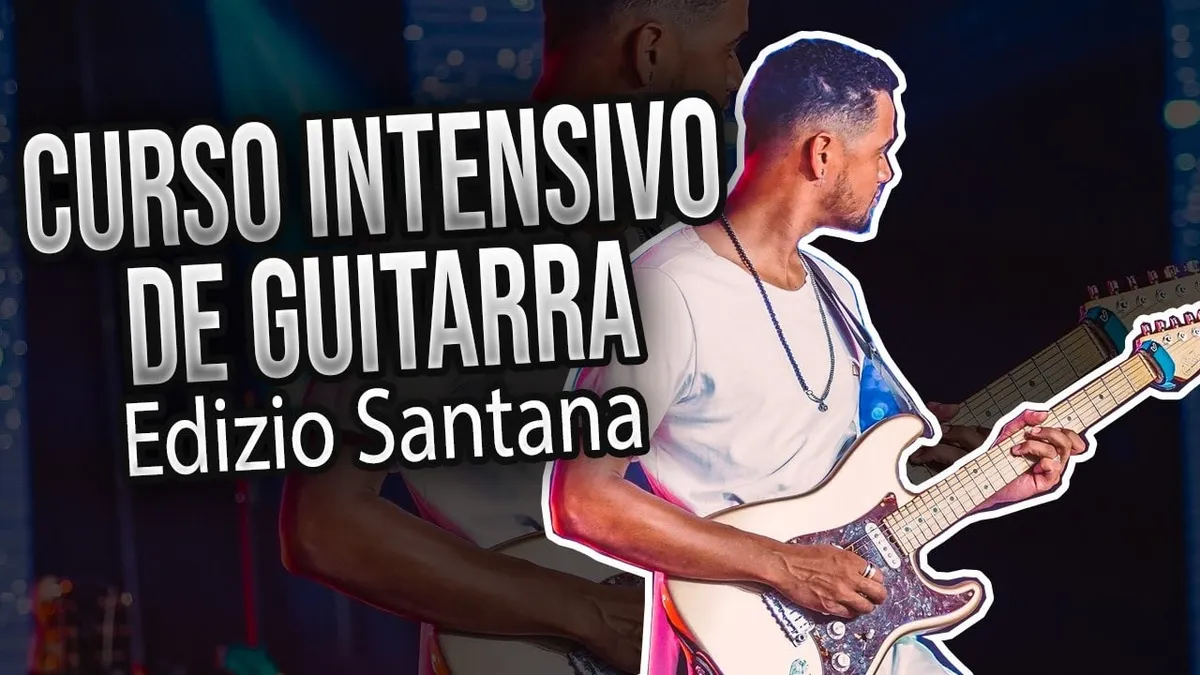 Capa: Curso Intensivo de Guitarra Edizio Santana: Baixar Agora