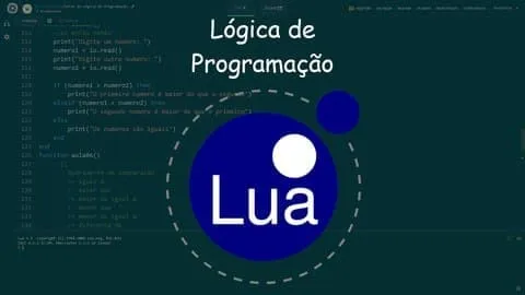 Capa: Baixar Lógica de Programação com Lua por André Vicente – Completo