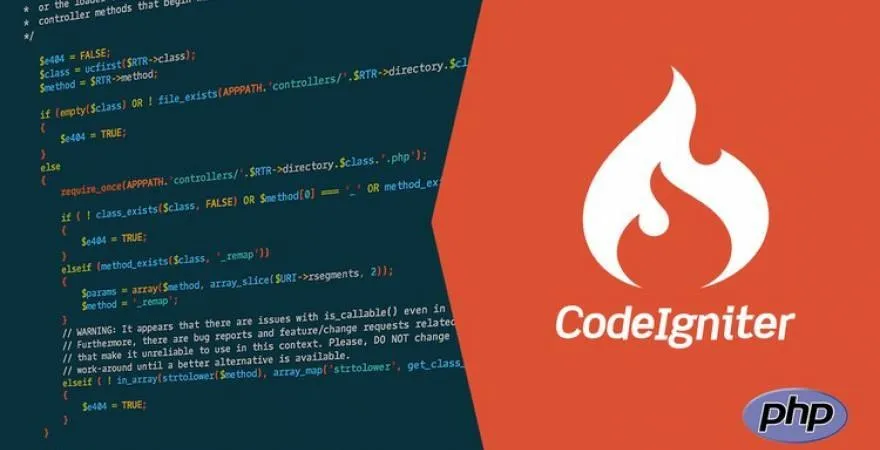 Capa: CodeIgniter: Baixar Curso Completo e Criar Sites Profissionais