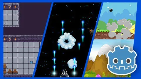 Capa: Baixar Godot 3.2: Curso Completo para Criar Jogos Sem Dificuldade