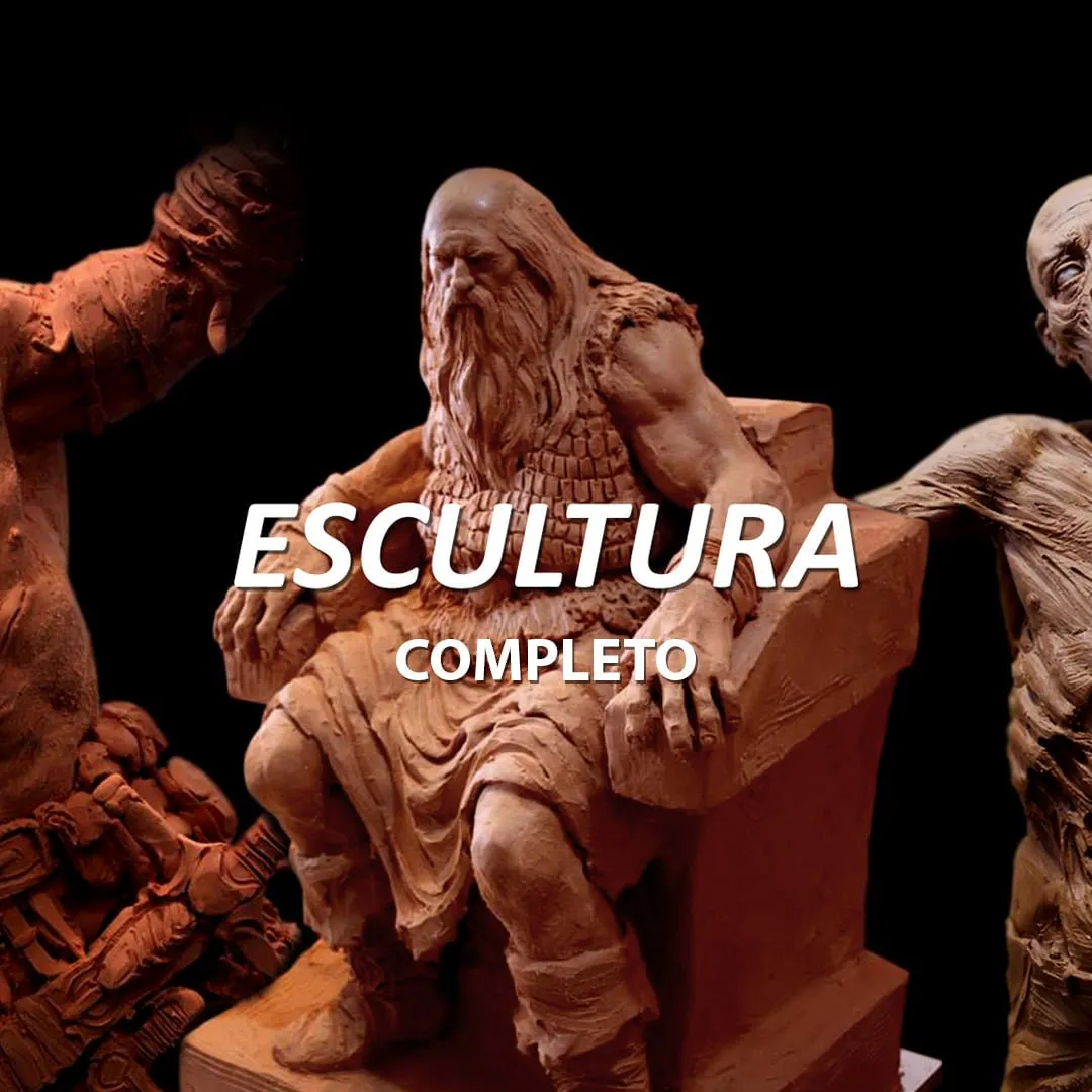 Capa: Baixar Curso Escultura Alex Oliver: Domine a Arte Digital | 2.0