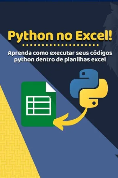 Capa: Python RPA e Excel: Baixar Curso Completo [Automação]