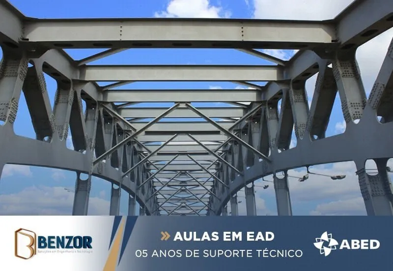 Capa: Baixar Curso Projetista Estruturas Metálicas Benzor: Domine Projetos